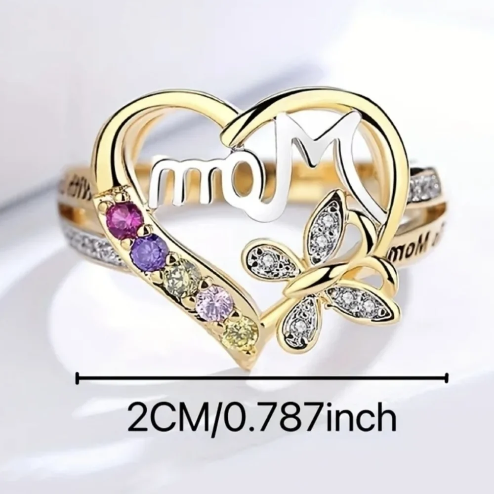 New Artificial Diamond Decor Finger Ring, Fashion Rhinestone Ring, T1B7B